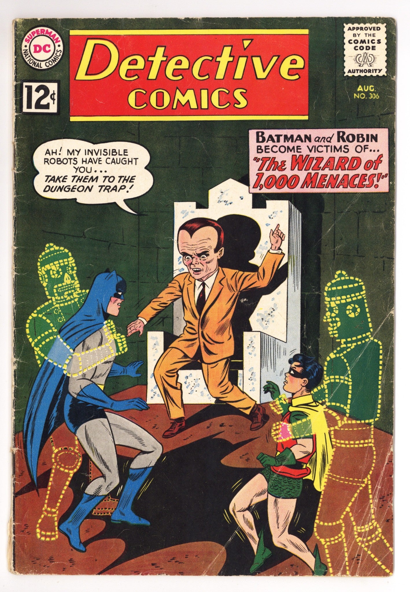 Detective Comics Vol 1 306 GD/VG (3.0) (1962) 