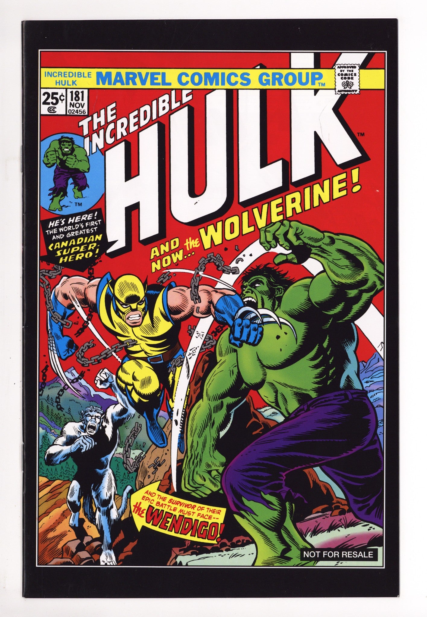 Hasbro / The Incredible Hulk No. 181 [nn] VF (8.0) (2012) 