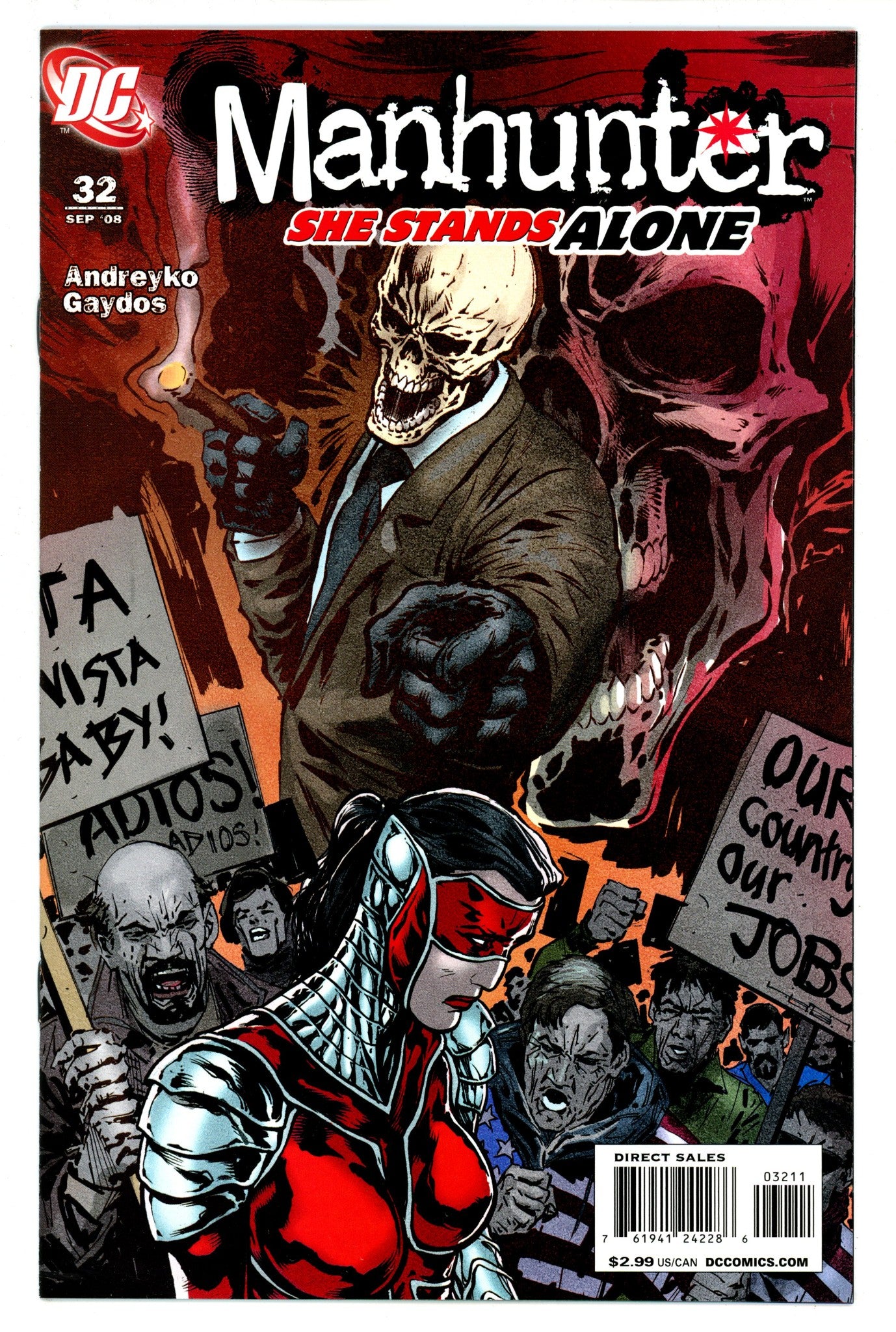 Manhunter Vol 4 32 High Grade (2008) 