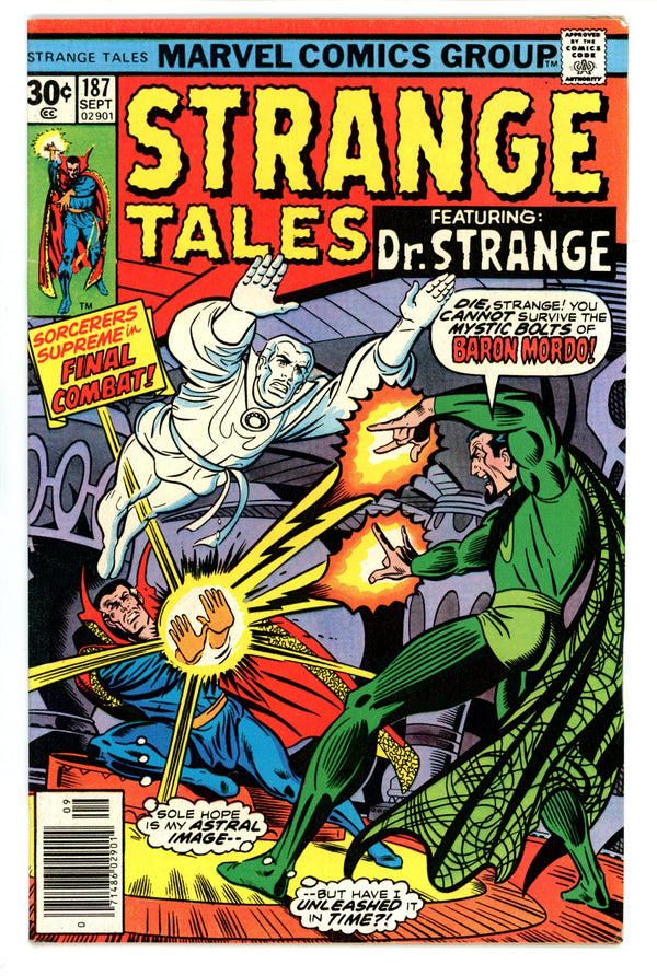 Strange Tales Vol 1 187 FN/VF (7.0) (1976)