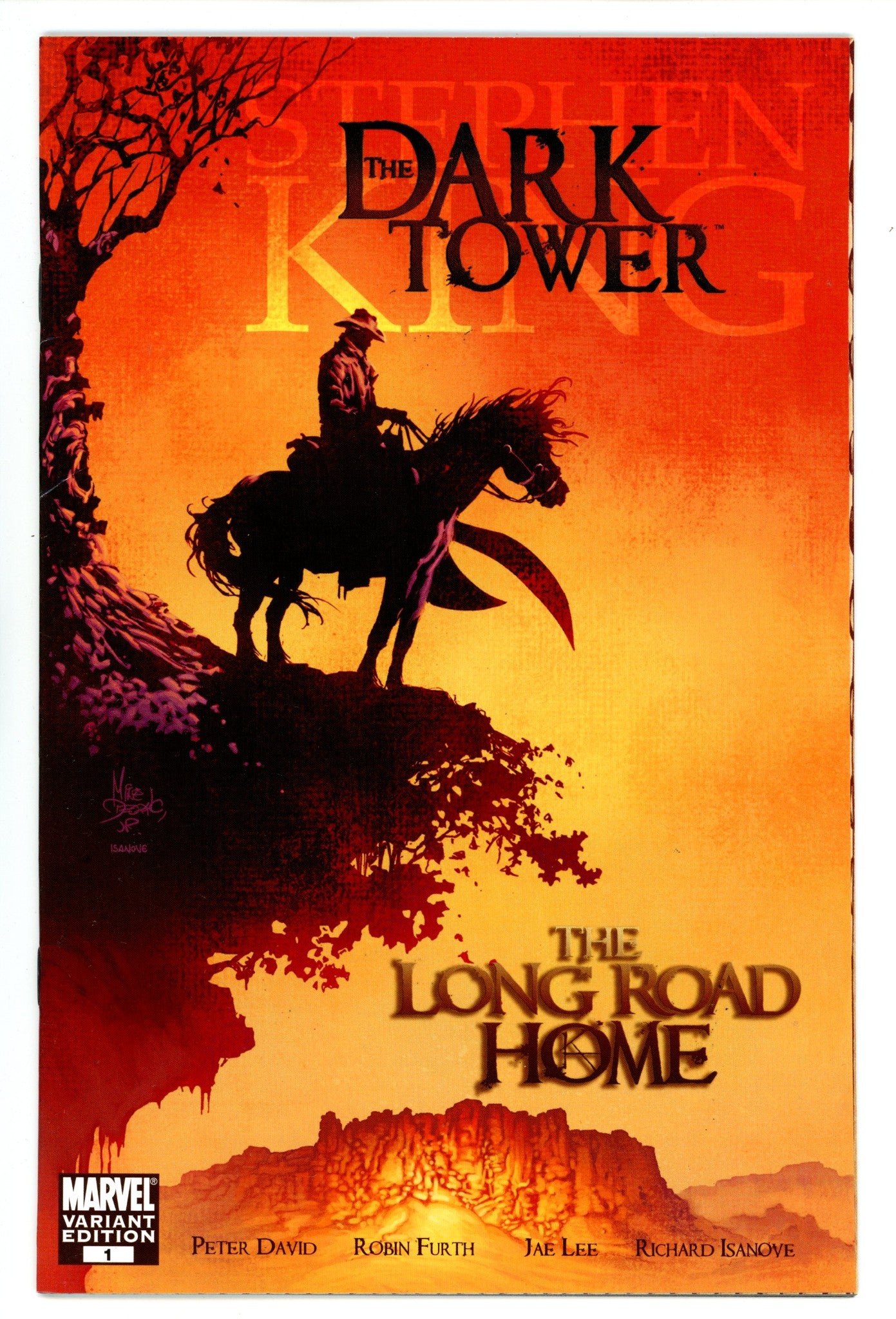Dark Tower: The Long Road Home 1 Mid Grade (2008) Deodato Incentive Variant 