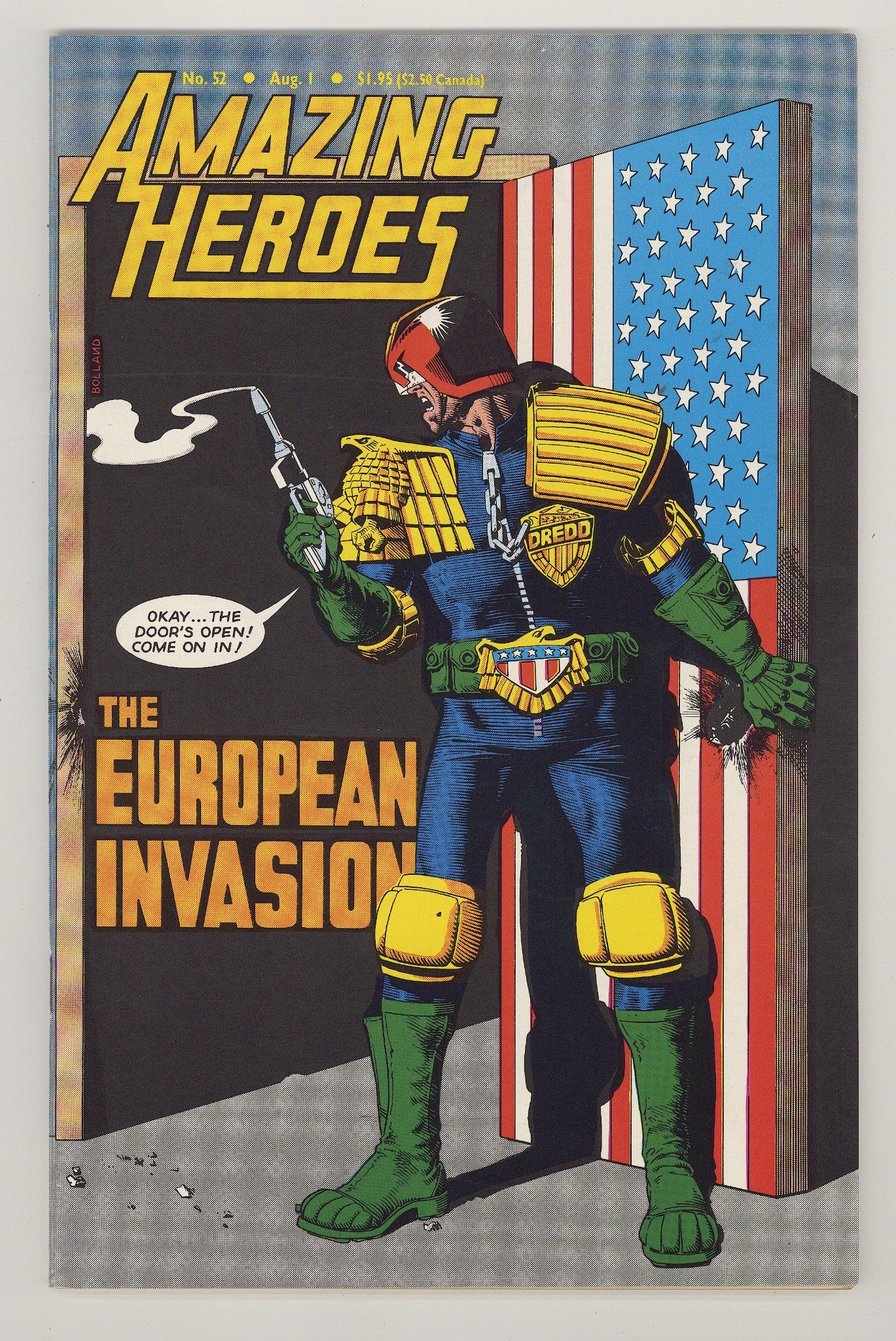 Amazing Heroes 52 VF (8.0) (1984) 