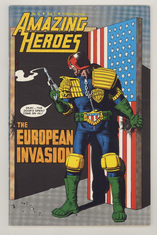 Amazing Heroes 52 VF (8.0) (1984)