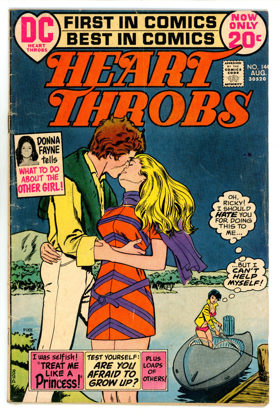 Heart Throbs 144 GD/VG (3.0) (1972) 