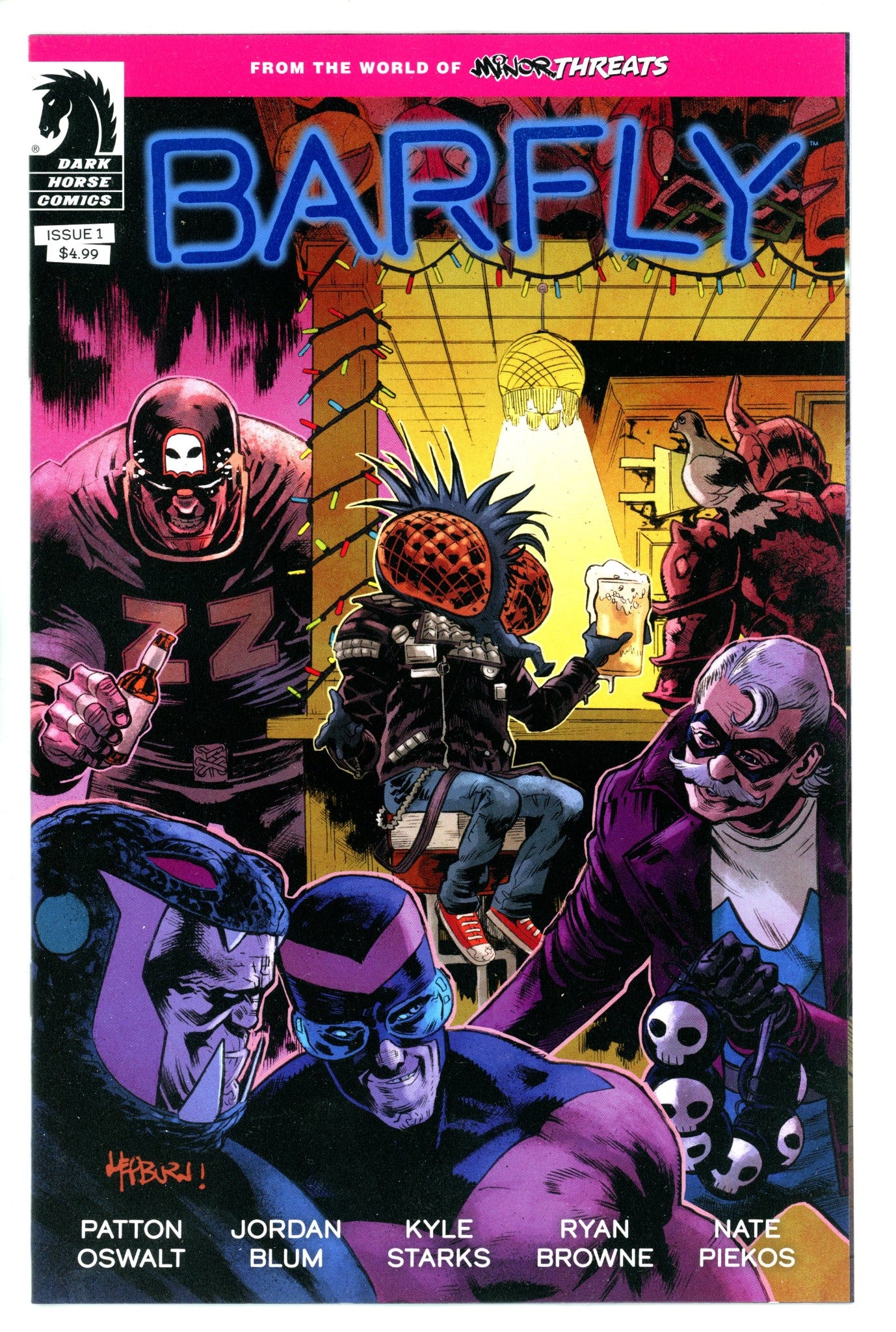 From The World Of Minor Threats: Barfly 1 Hepburn Foil Variant (2024)