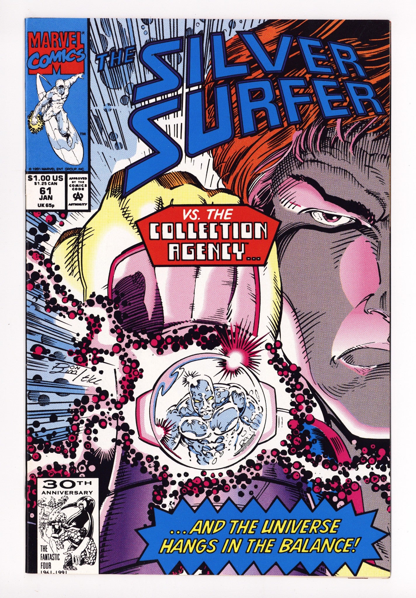 Silver Surfer Vol 3 61 High Grade (1992) 