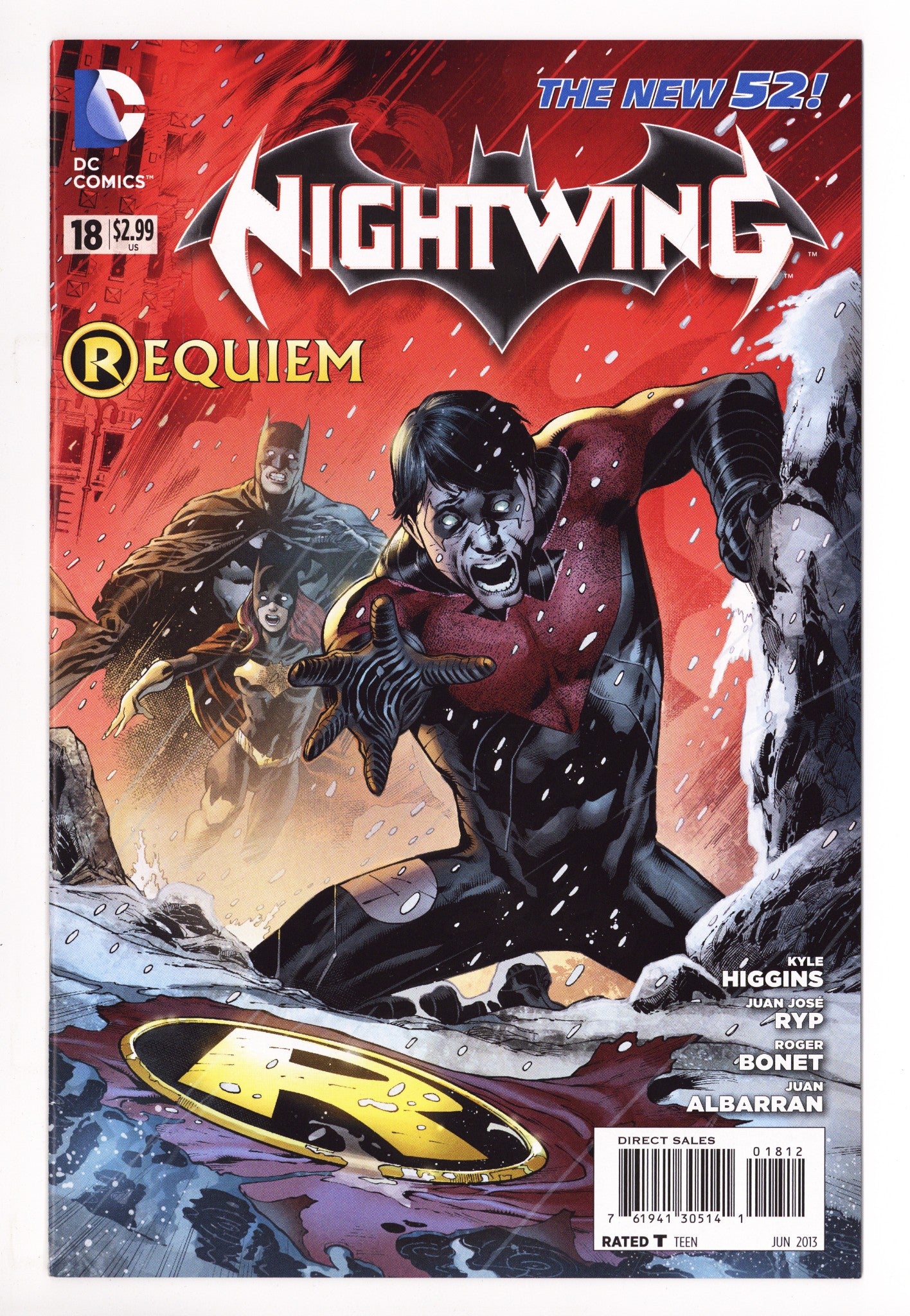 Nightwing Vol 3 18 High Grade (2013) 2nd Print 