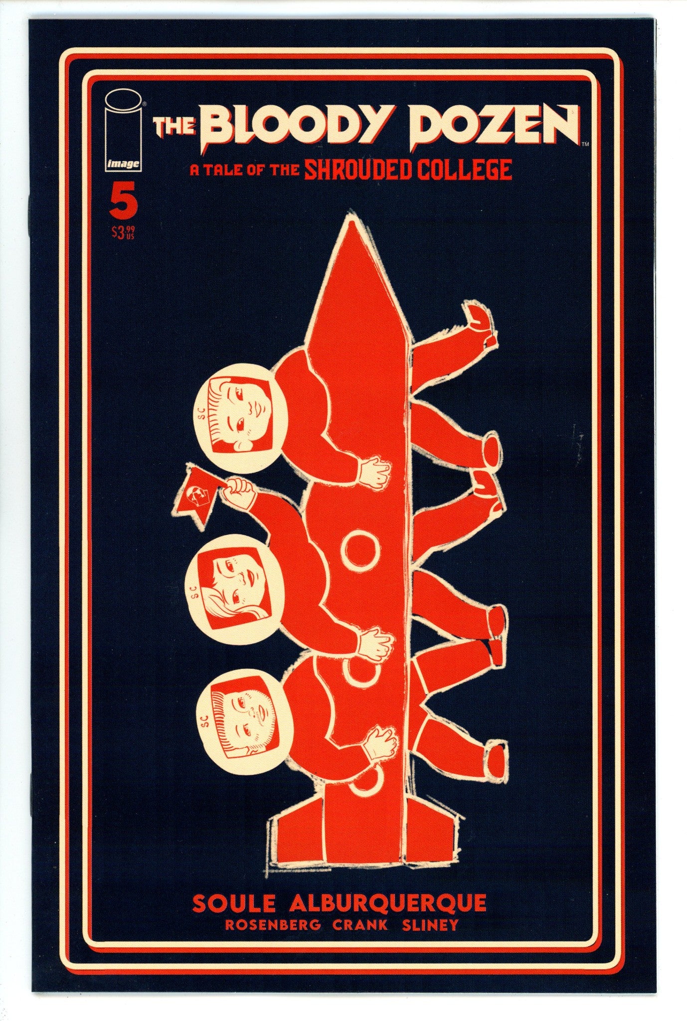 The Bloody Dozen: A Tale of the Shrouded College 5 NM (9.4) (2024) Sliney Incentive Variant 