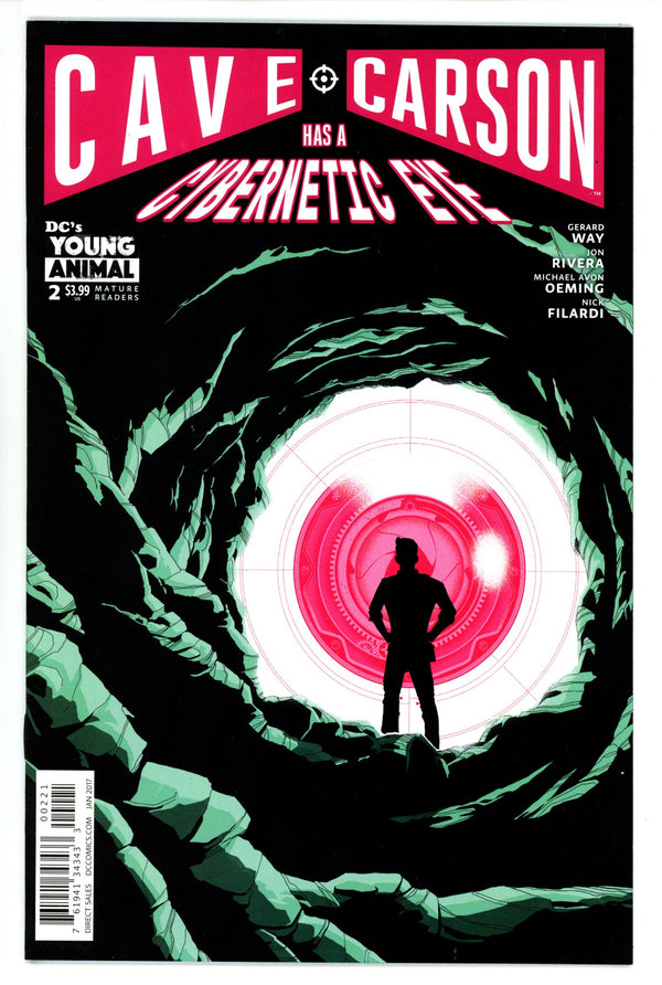 Cave Carson Has a Cybernetic Eye 2 High Grade (2017) Taylor Variant