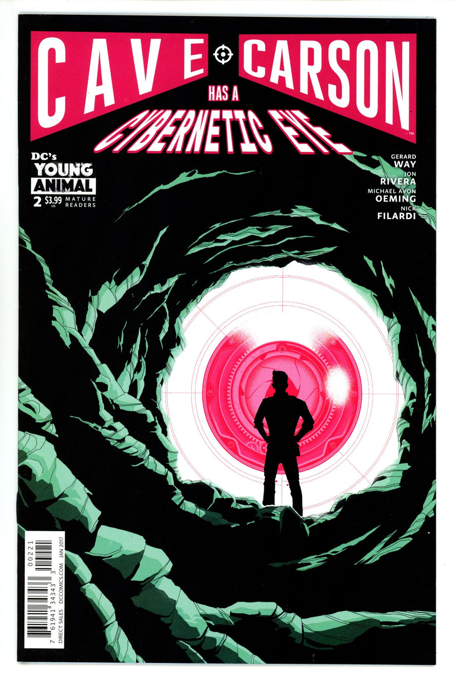 Cave Carson Has a Cybernetic Eye 2 High Grade (2017) Taylor Variant 