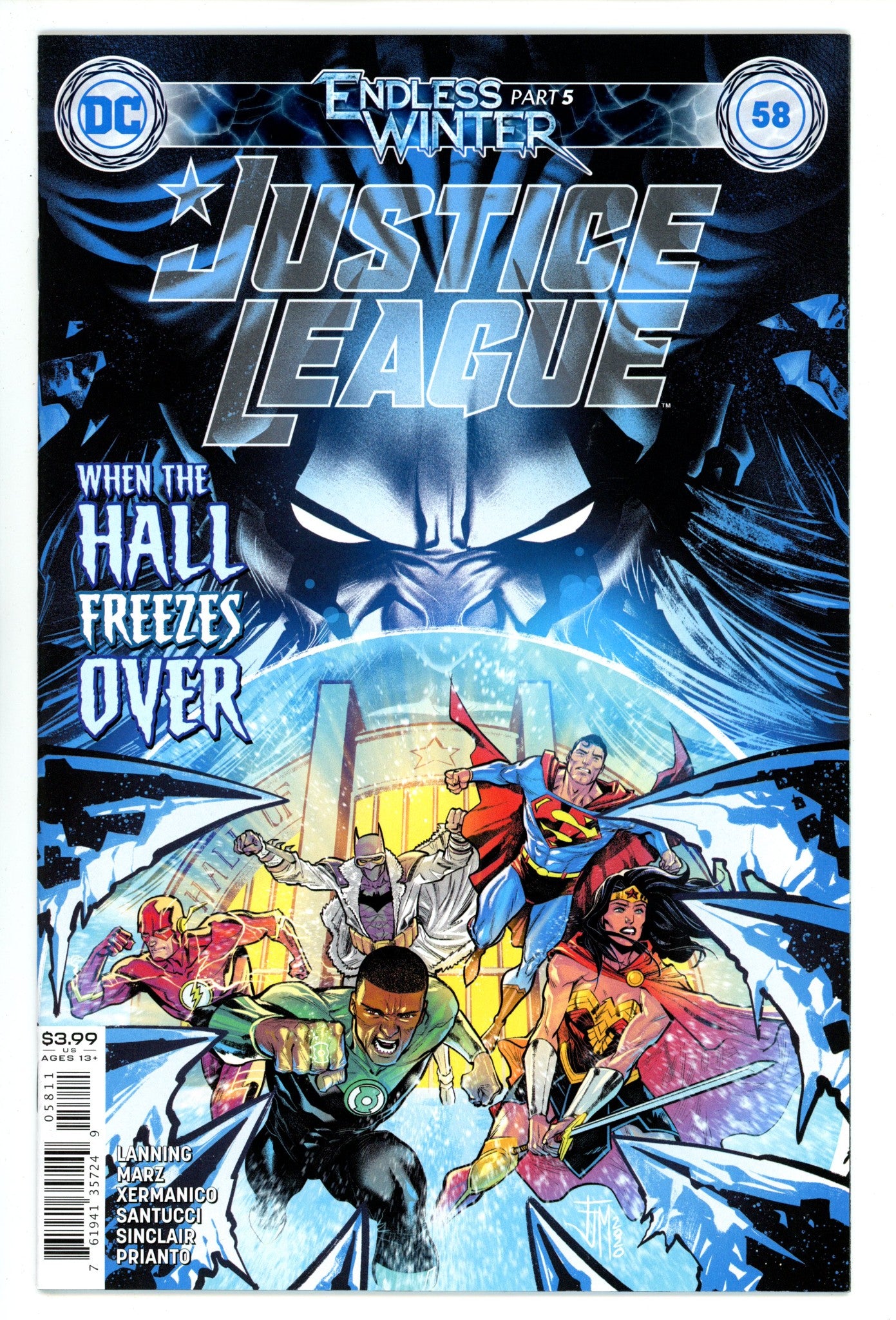 Justice League Vol 3 58 High Grade (2021) 