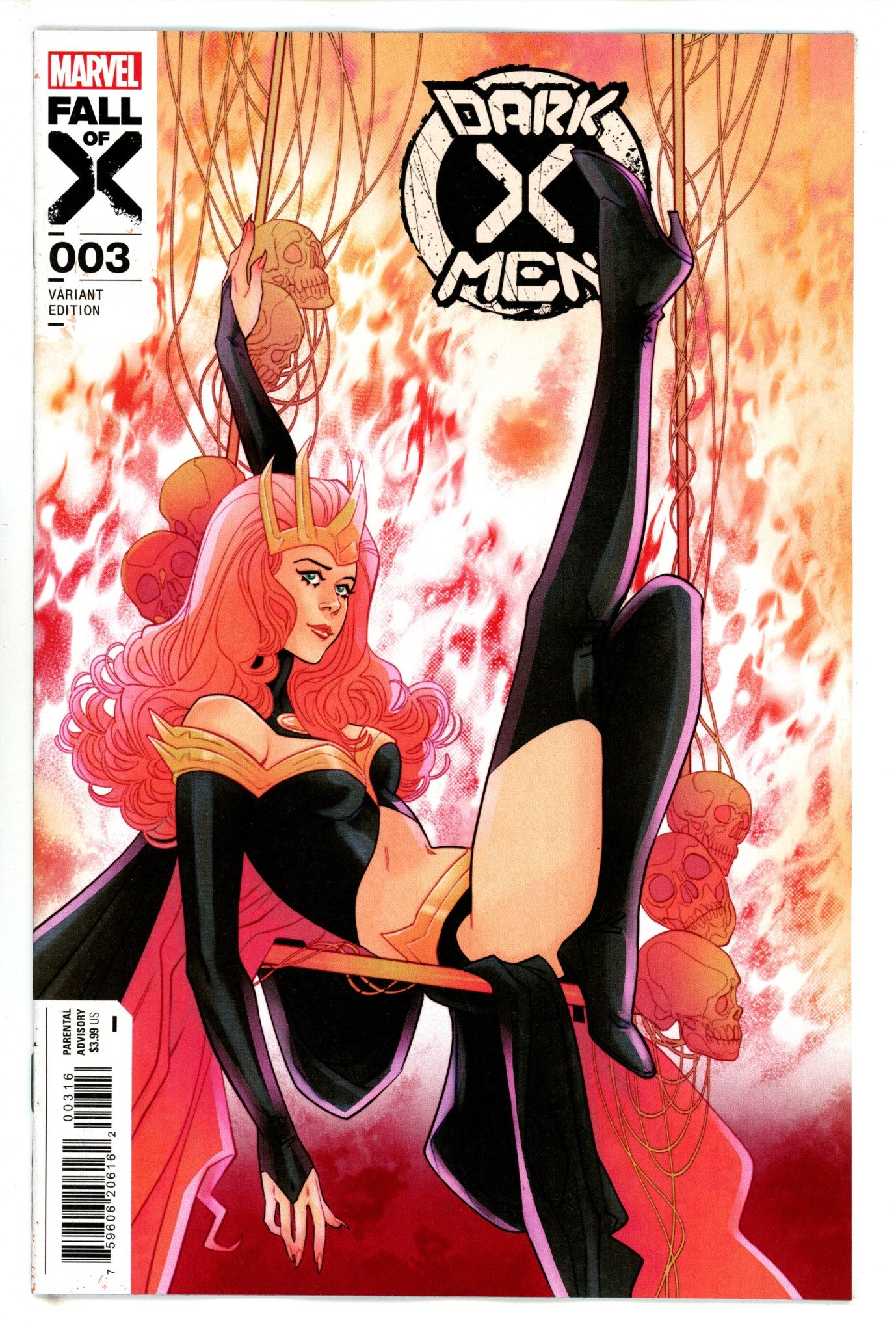 Dark X-Men Vol 2 3 Sauvage Incentive Variant NM (2023)