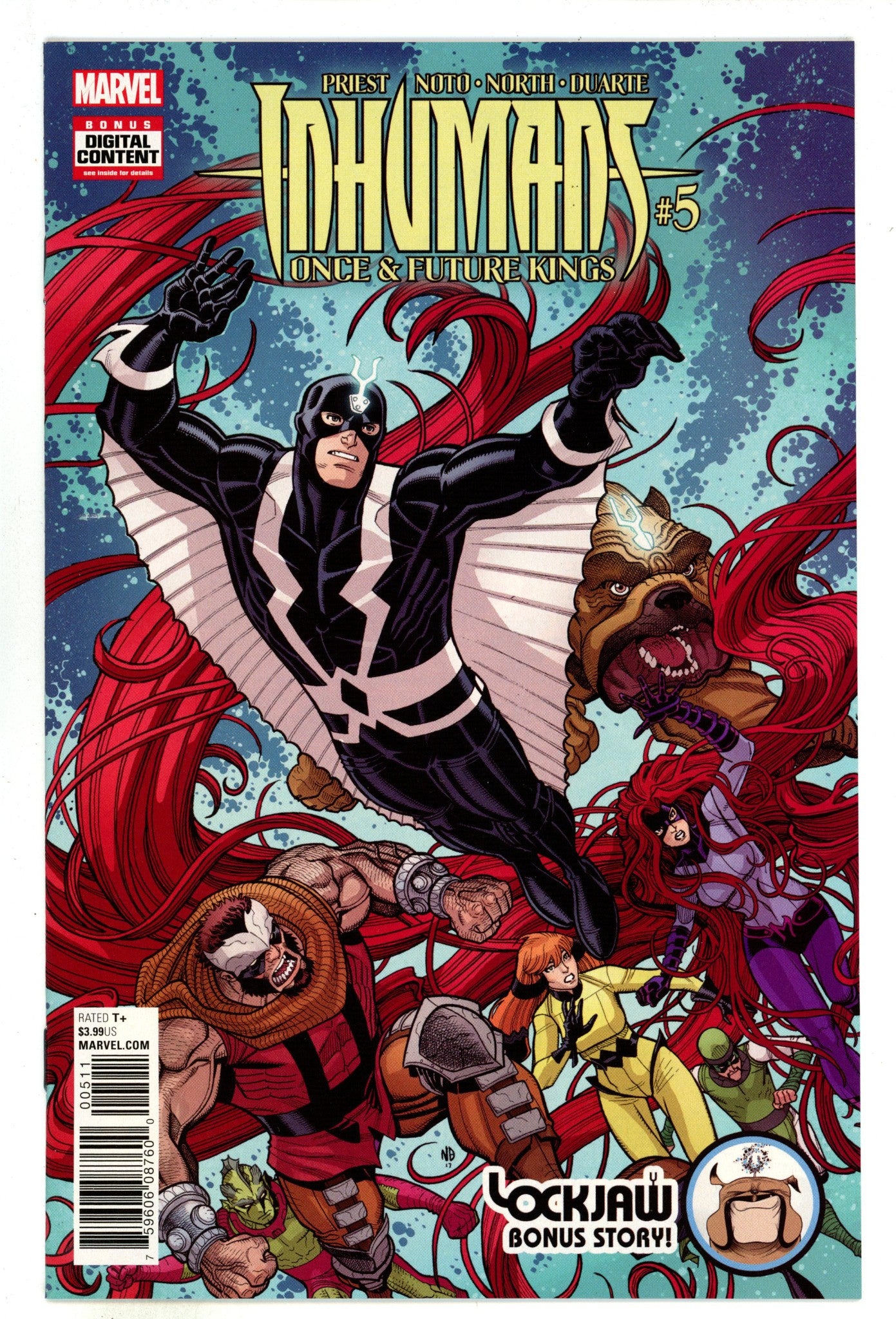 Inhumans: Once and Future Kings 5 High Grade (2018) 