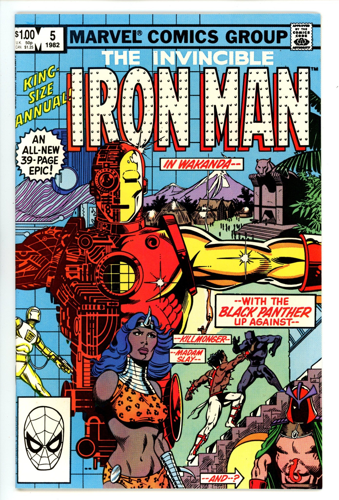 Iron Man Annual Vol 1 5 VF (8.0) (1982) 
