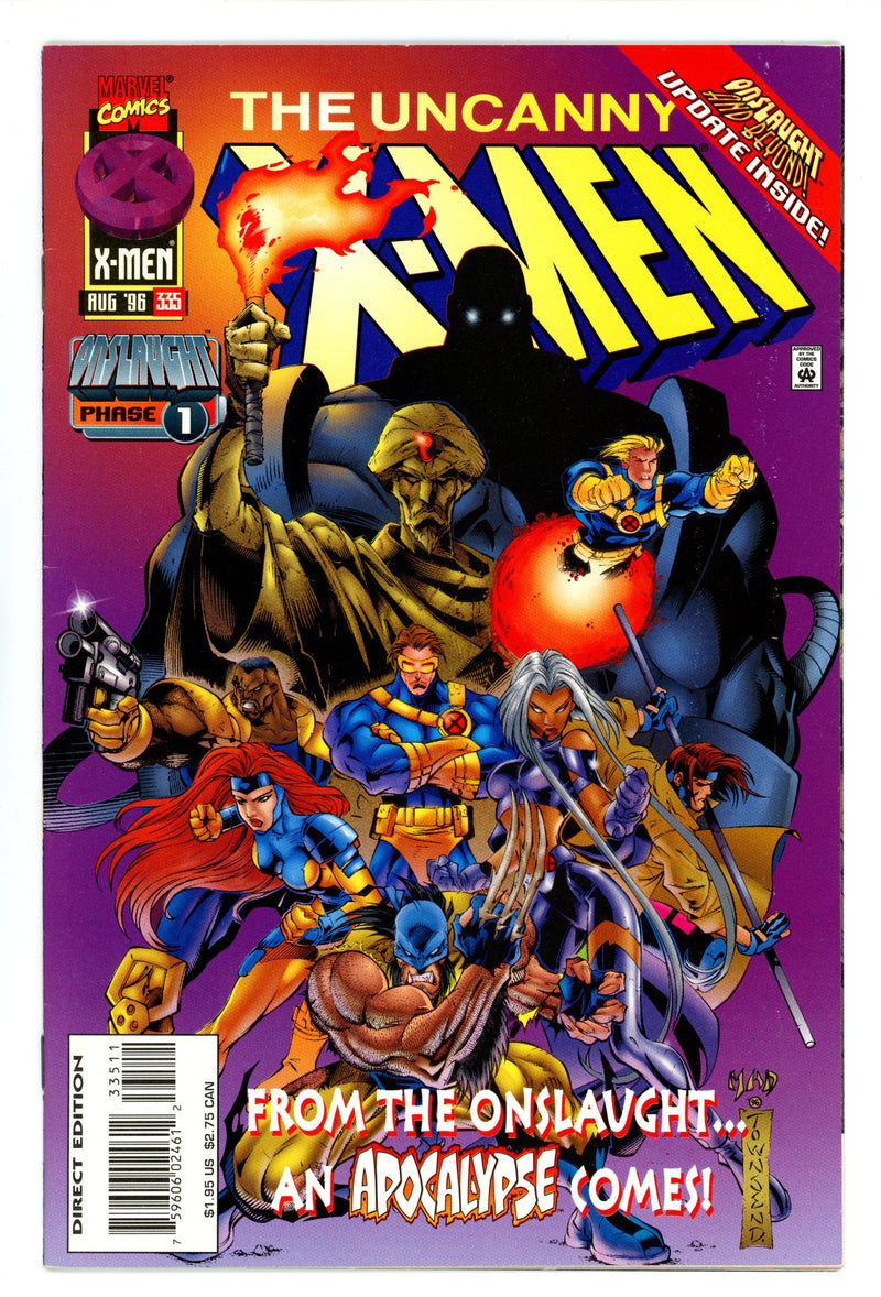 The Uncanny X-Men Vol 1 335 High Grade (1996) 