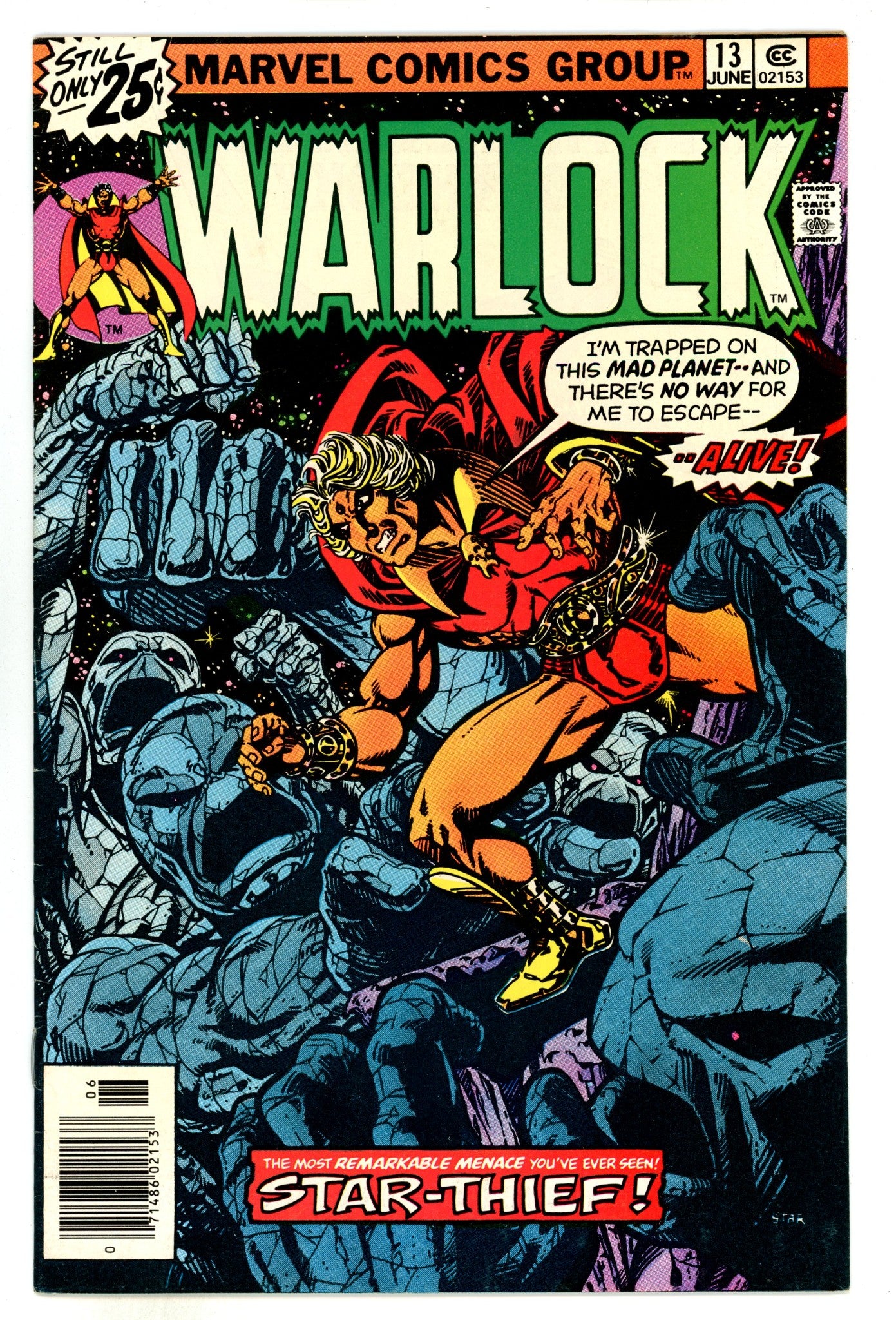 Warlock Vol 1 13 FN (6.0) (1976) 