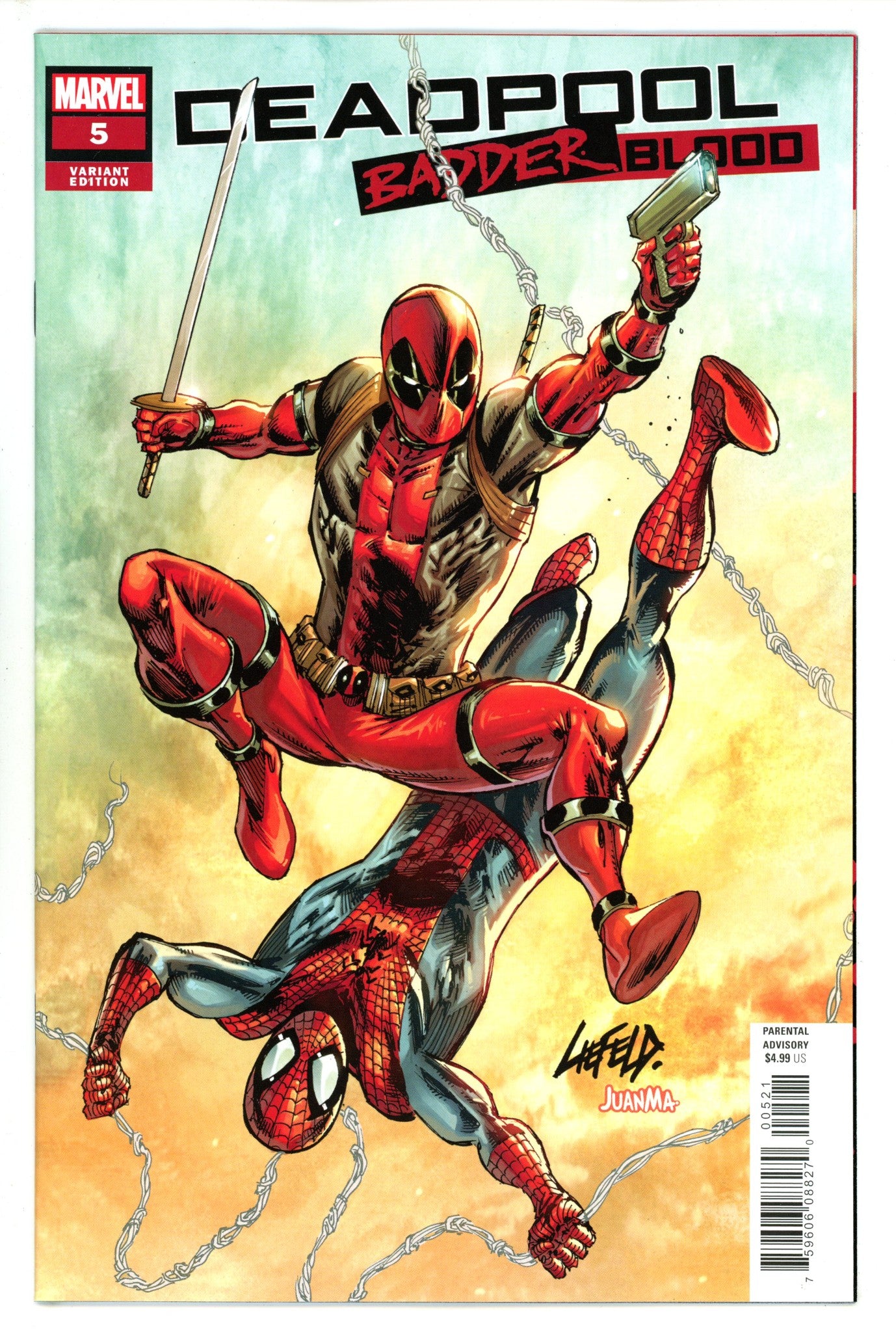 Deadpool Badder Blood 5 Liefeld Variant (2023)