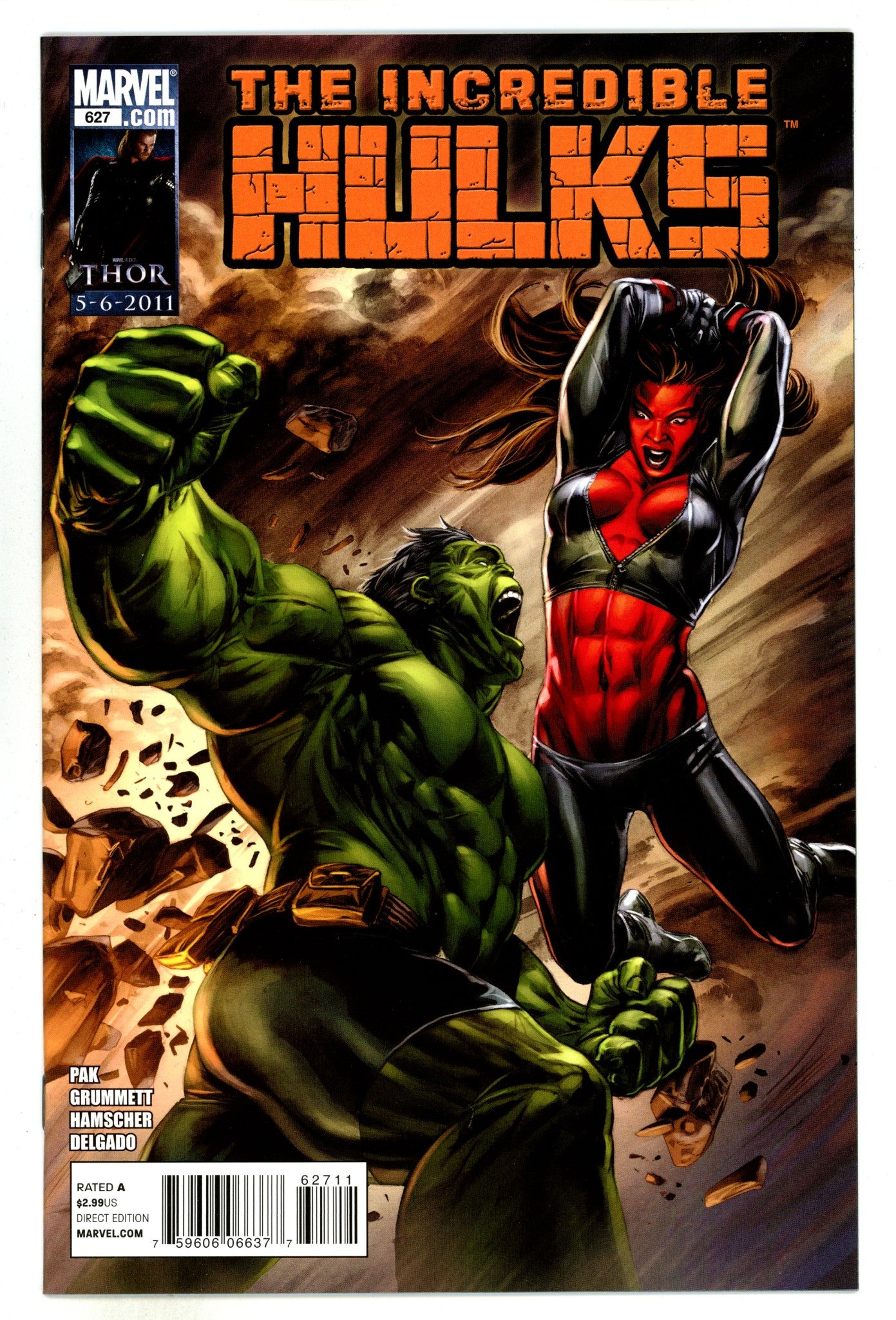 Incredible Hulks 627 High Grade (2011) 