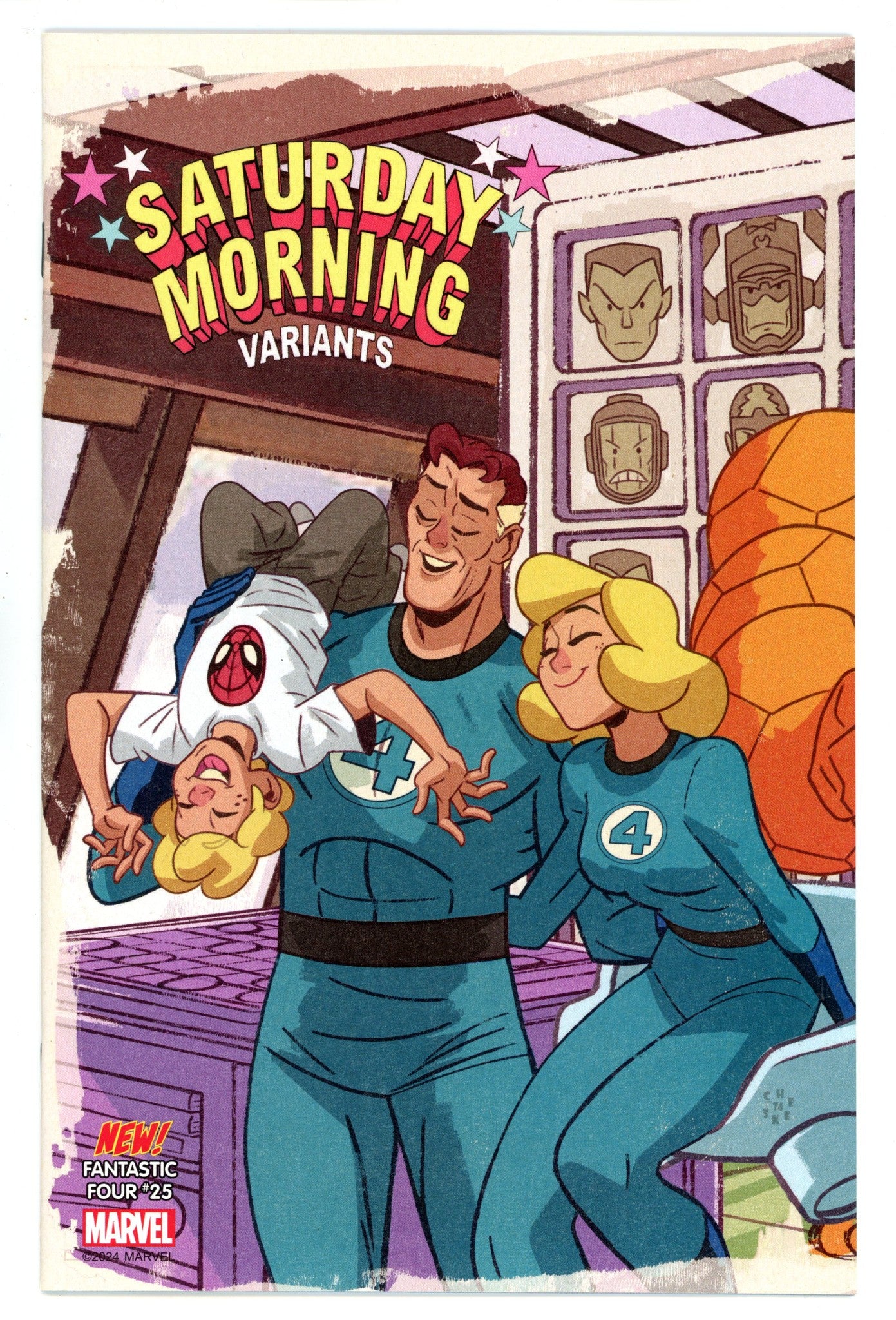 Fantastic Four Vol 7 25 Galloway Connecting Variant (2024)