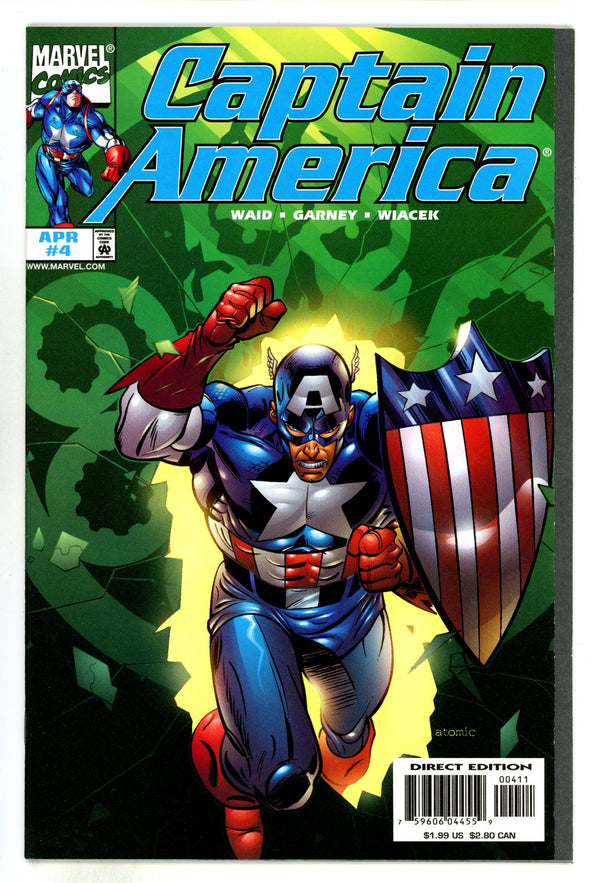 Captain America Vol 3 4 High Grade (1998)