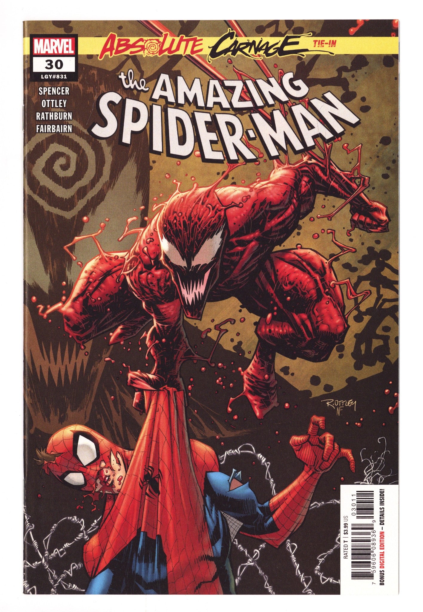 Amazing Spider-Man Vol 5 30 (831) High Grade (2019) 