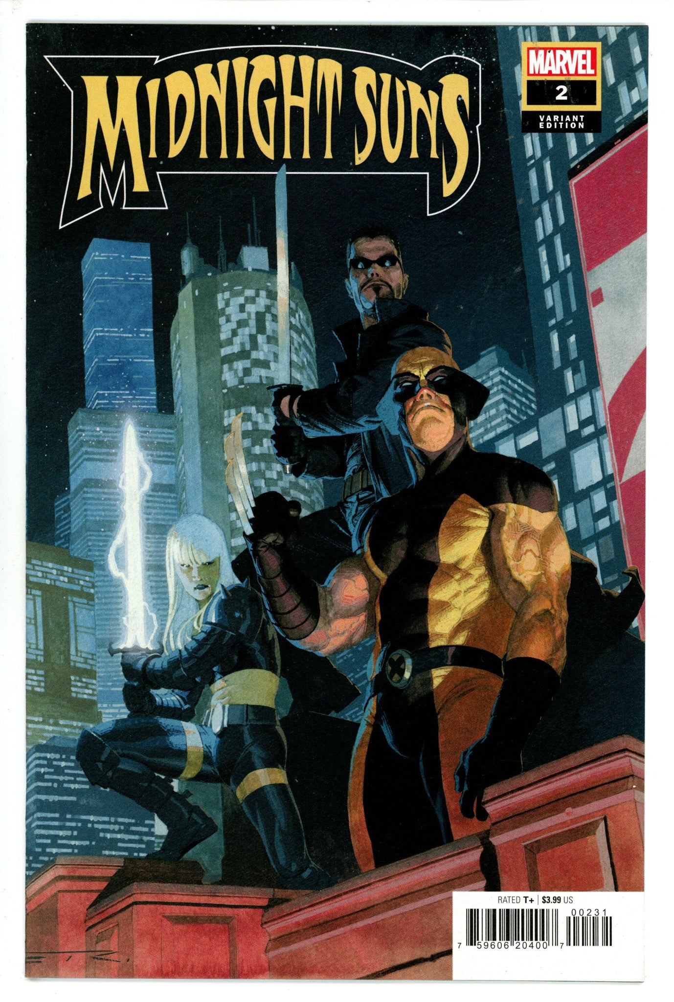 Midnight Suns 2 Ribic Incentive Variant VF/NM (2022)
