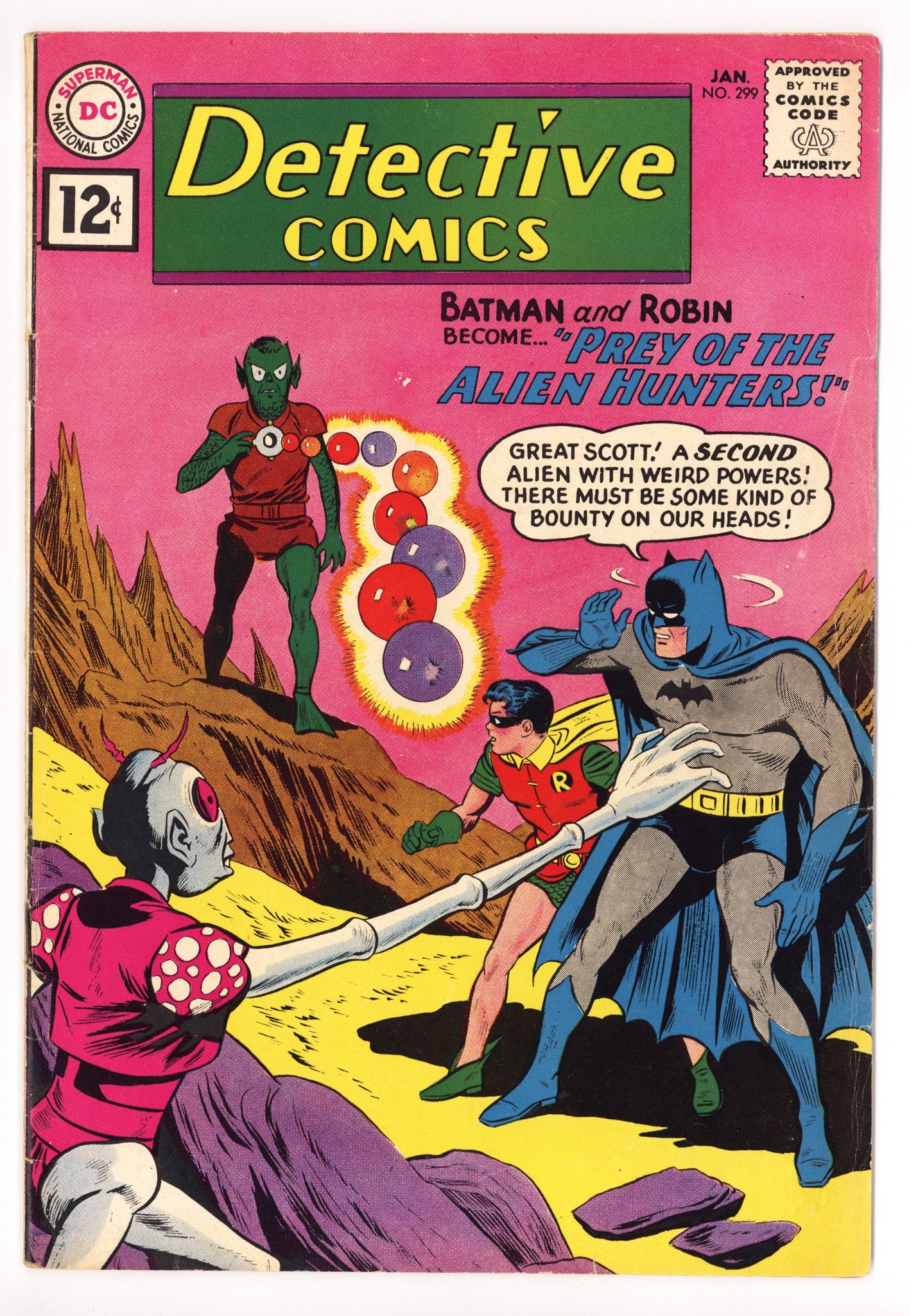 Detective Comics Vol 1 299 FN- (5.5) (1962) 