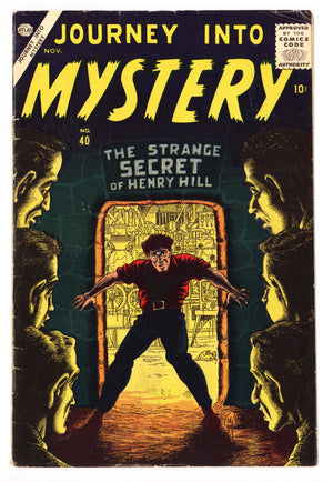 Journey into Mystery Vol 1 40 VG (4.0) Top Staple Detached (1956) 