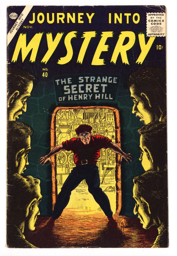 Journey into Mystery Vol 1 40 VG (4.0) Top Staple Detached (1956)