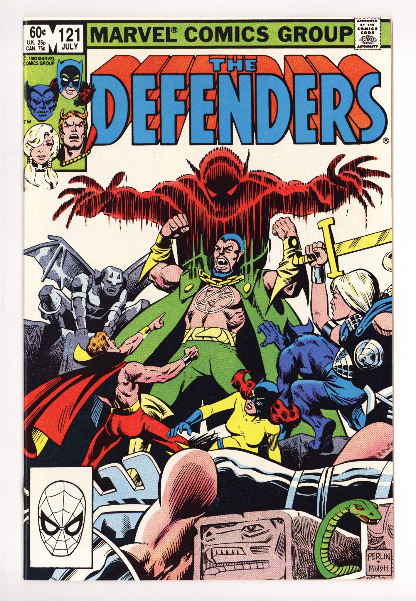 The Defenders Vol 1 121 High Grade (1983) 