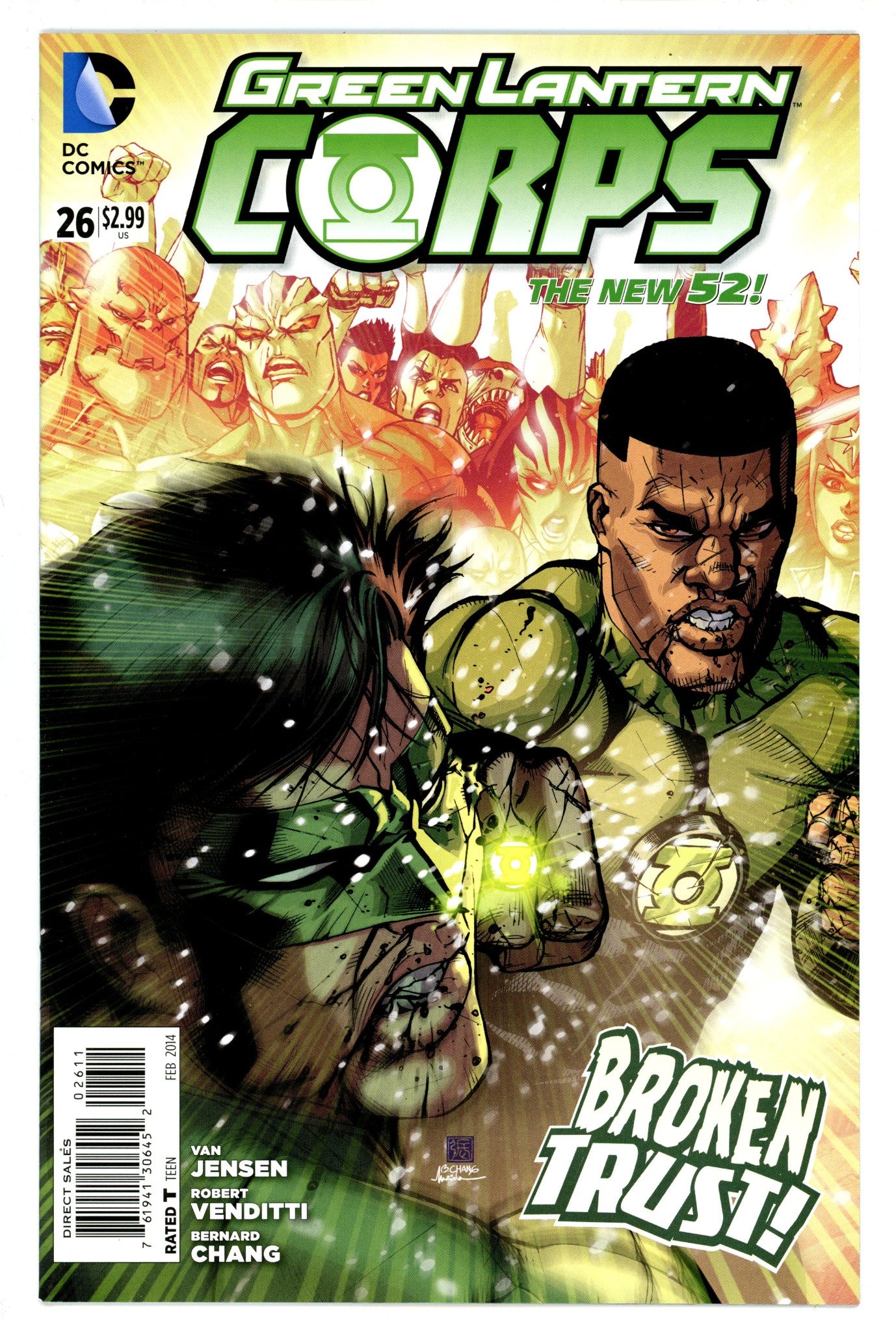 Green Lantern Corps Vol 2 26 High Grade (2014) 