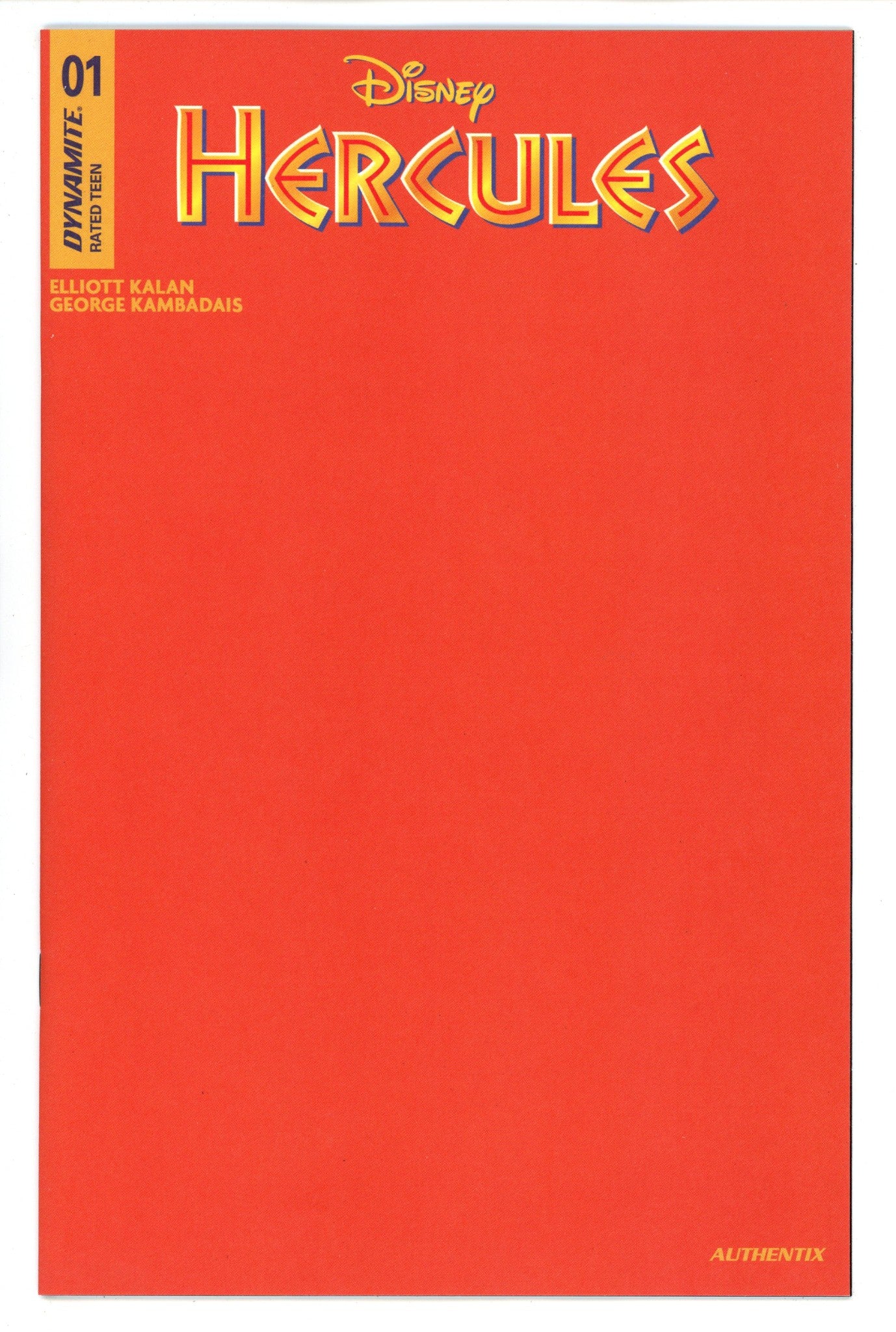 Hercules 1 Orange Blank Variant (2024)