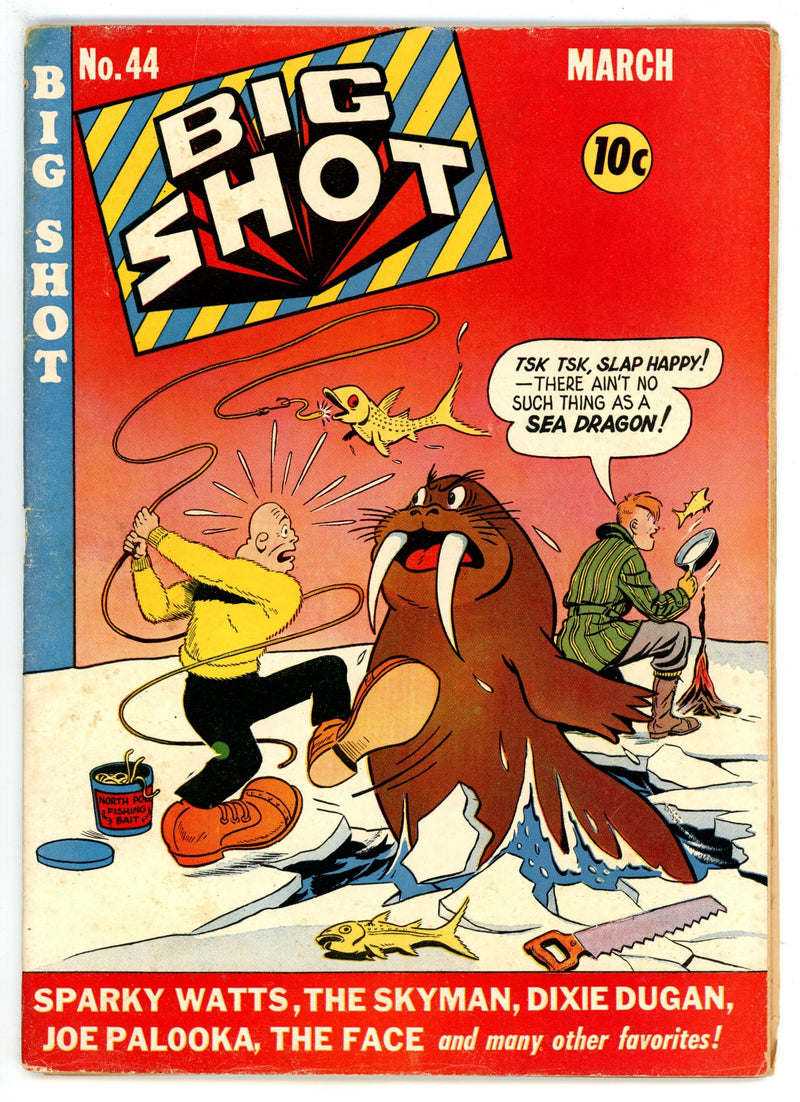 Big Shot 44 Incomplete Missing 4 Wraps (1944) 