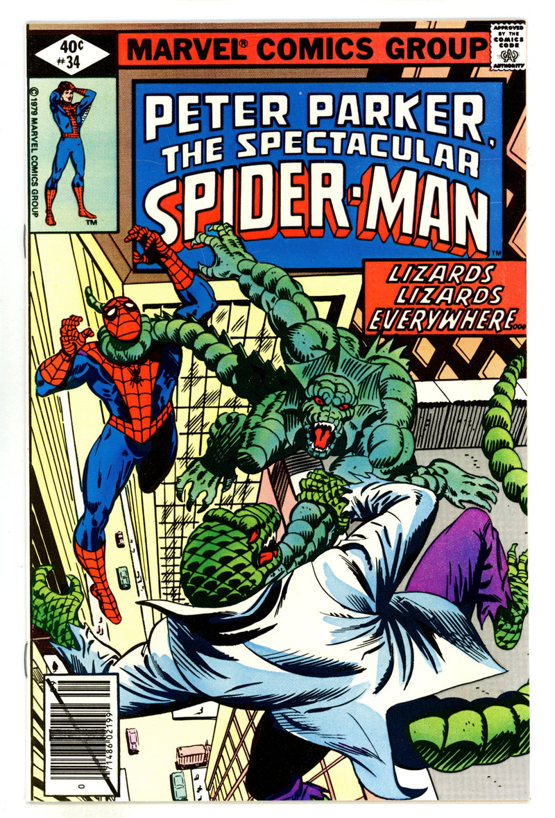 The Spectacular Spider-Man Vol 1 34  VF- (7.5)  (1979)  