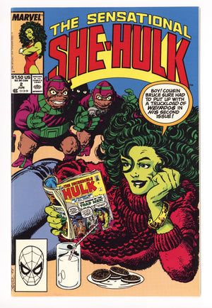 The Sensational She-Hulk 2 High Grade (1989) 