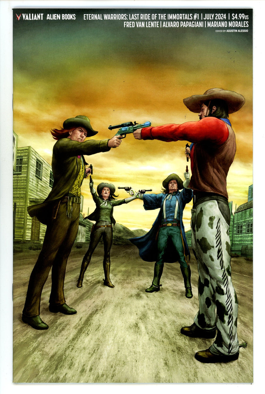 Eternal Warriors Last Ride Immortals  1 Alessio  Virgin Variant   (2024)