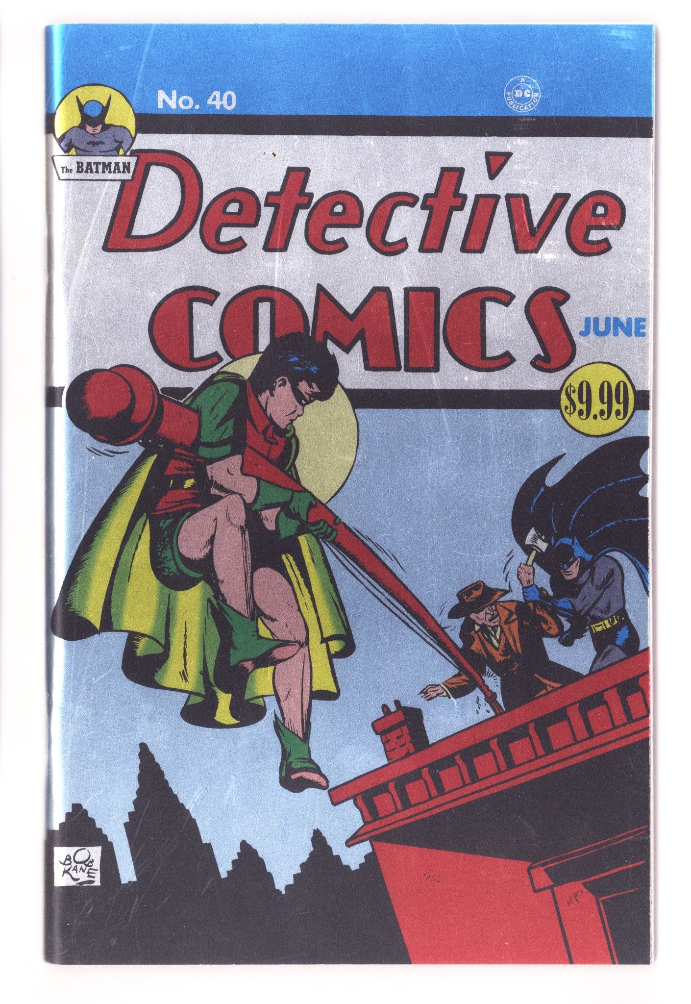 Detective Comics Vol 1 40 Kane Facsimile Foil Variant (2025)