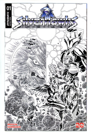Silverhawks 1 Stokoe B&W Incentive Variant NM+ (2025)