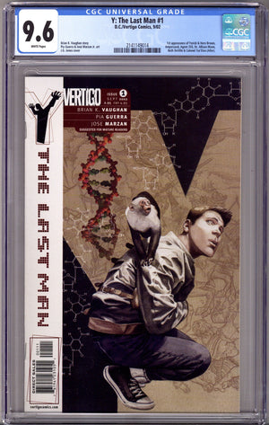Y: The Last Man   1 CGC 9.6 (NM+)   (2002)