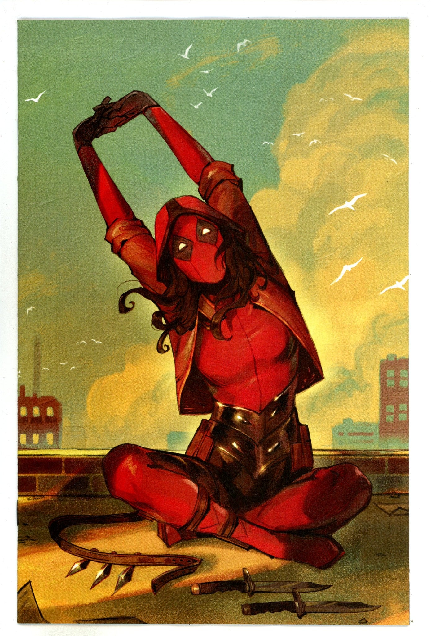 Deadpool Vol 9 9 Fong Virgin Incentive Variant NM- (2024)
