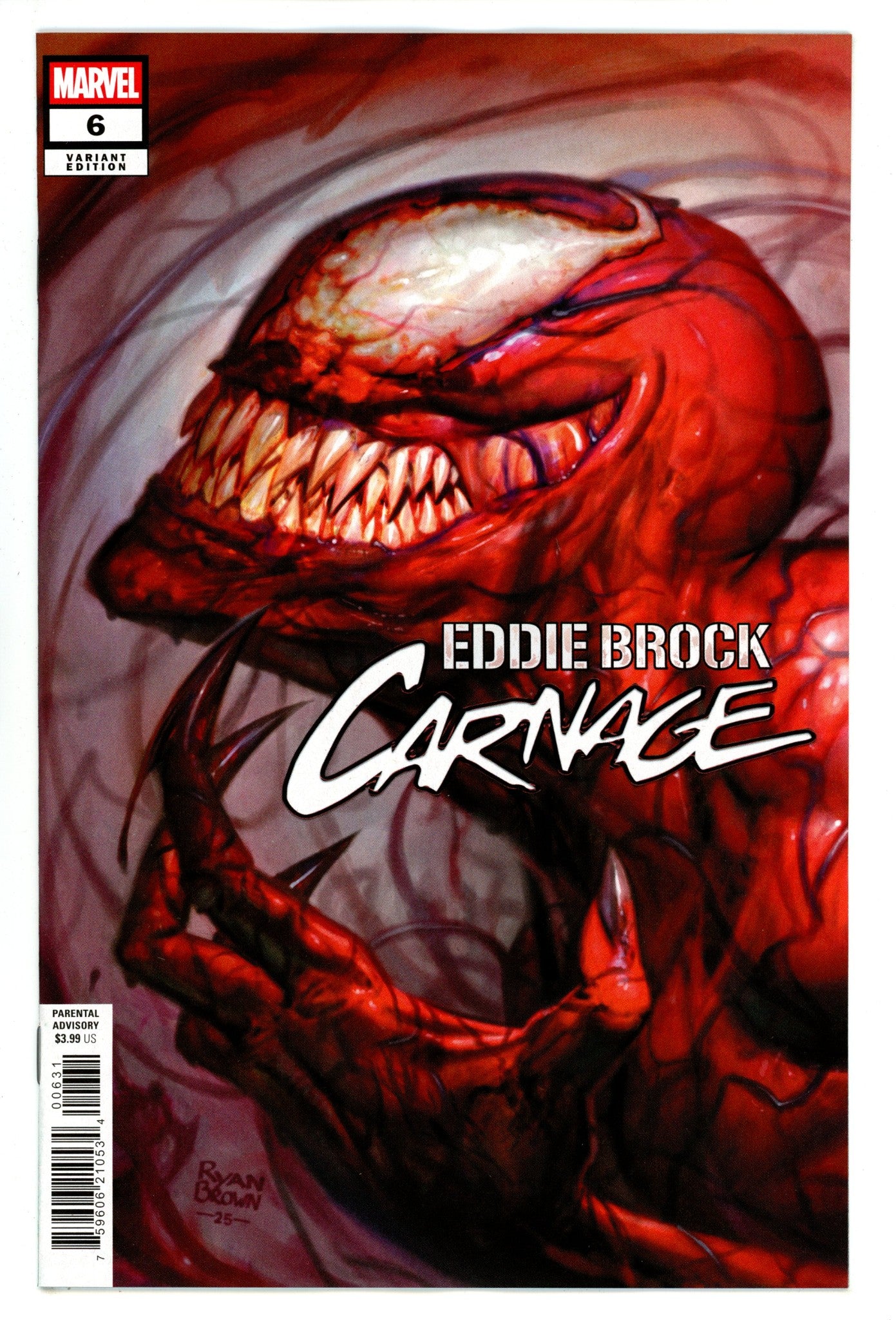 Eddie Brock: Carnage 6 Brown Variant (2025)