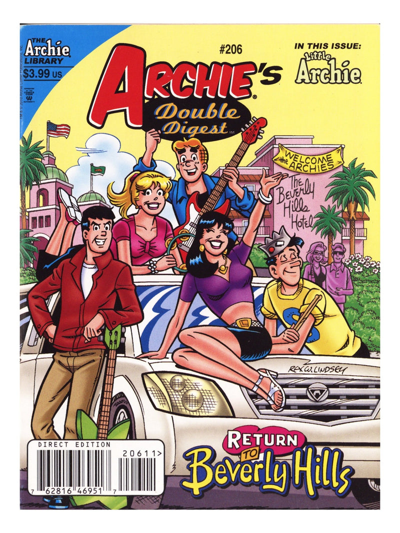 Archie's Double Digest Magazine 206 High Grade (2010) 