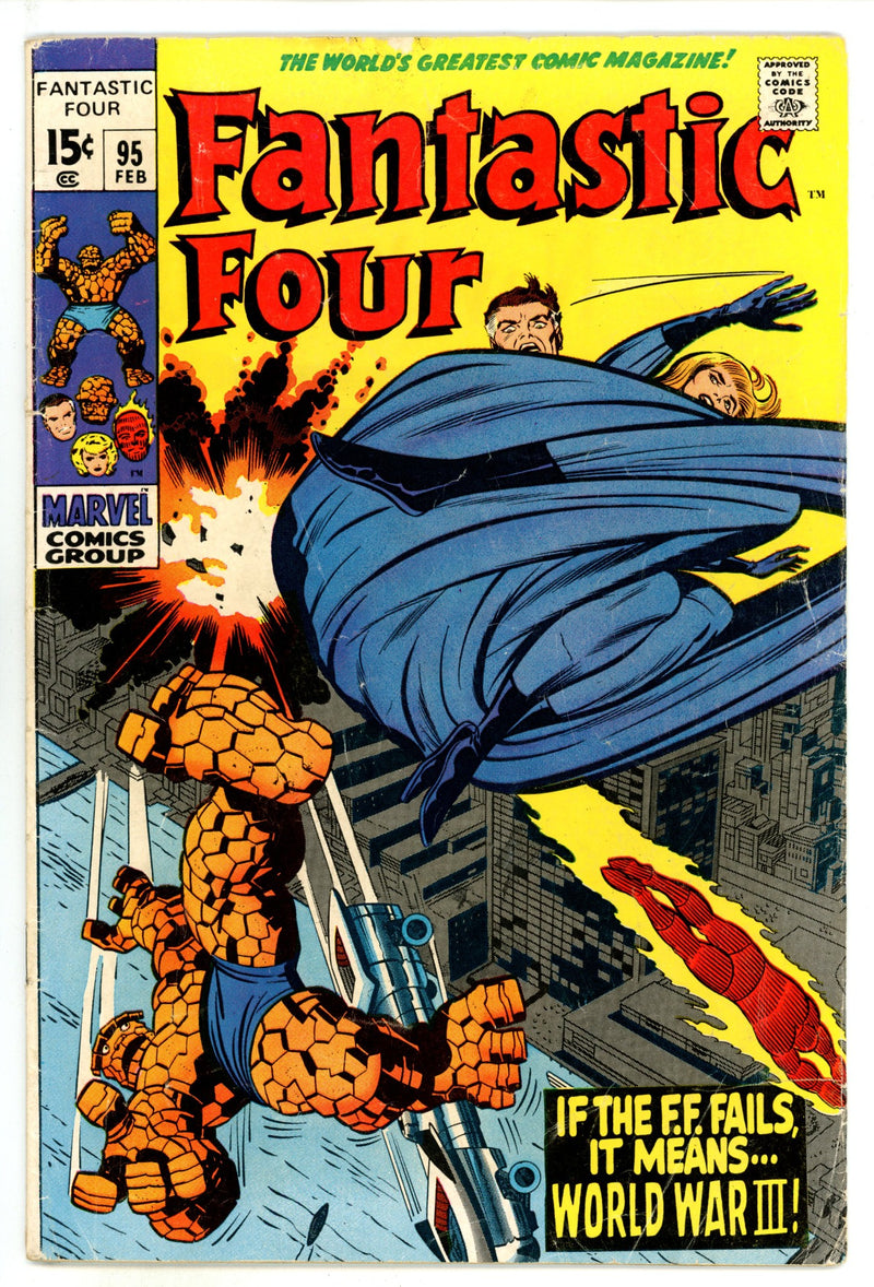 Fantastic Four Vol 1 95 VG- (3.5) (1970) 