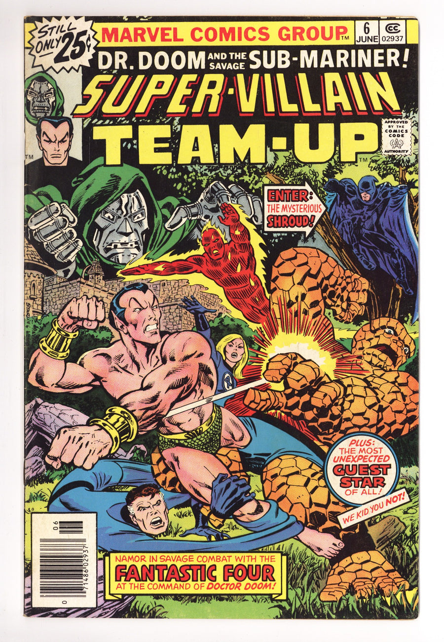 Super-Villain Team-Up 6 Low Grade (1976) 