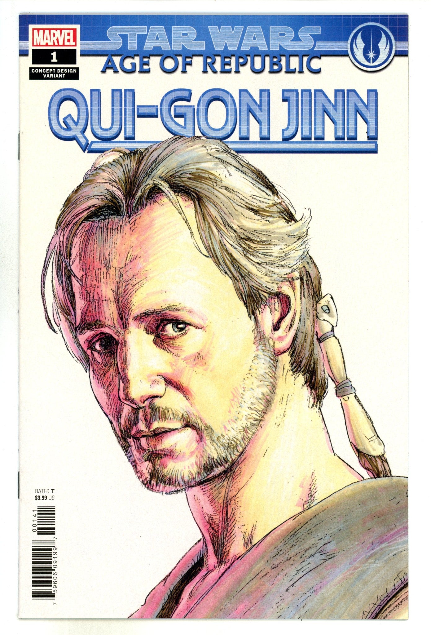 Star Wars: Age of Republic - Qui-Gon Jinn 1 High Grade (2019) McCaig Variant 