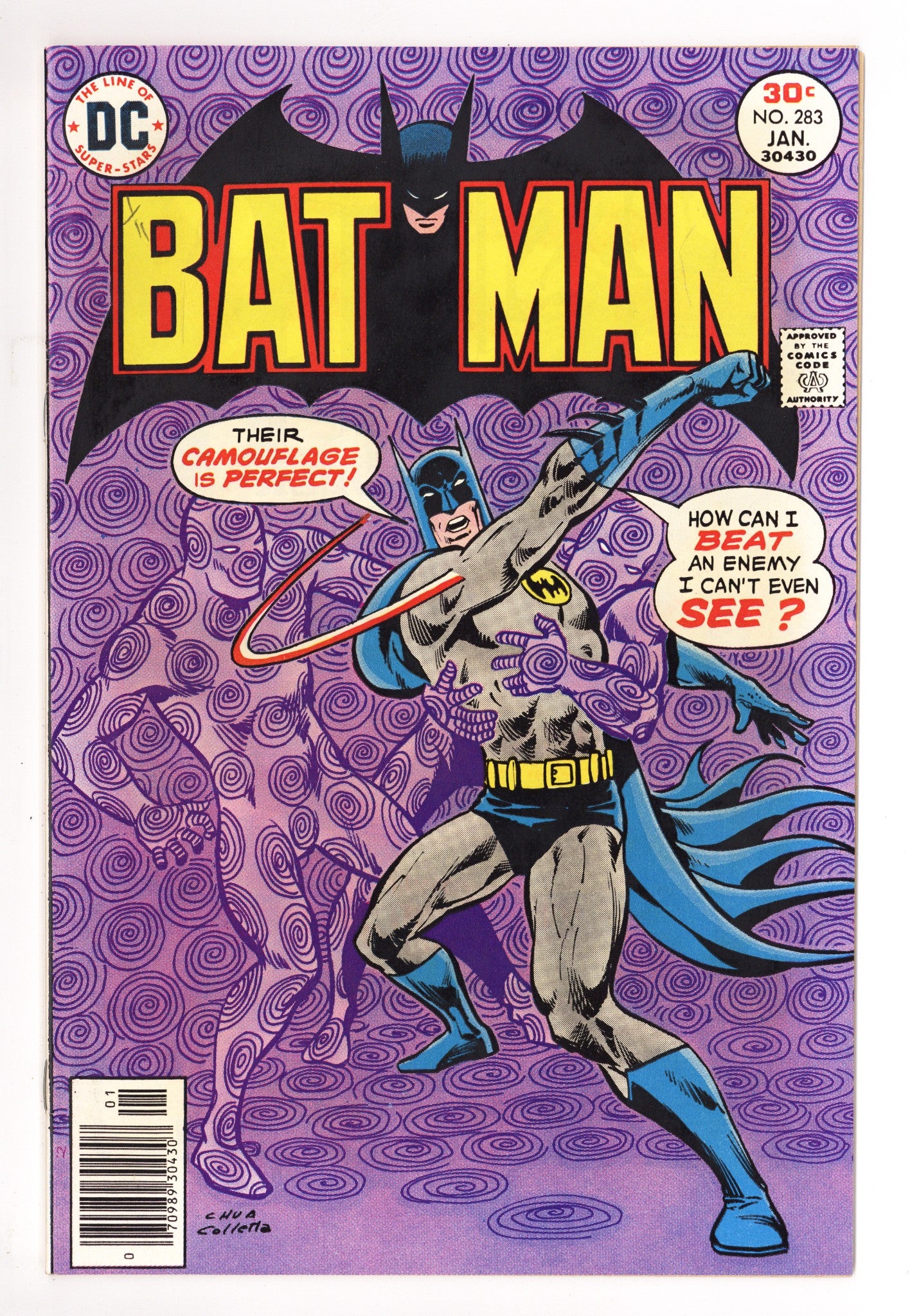 Batman Vol 1 283 VF+ (8.5) (1977) 