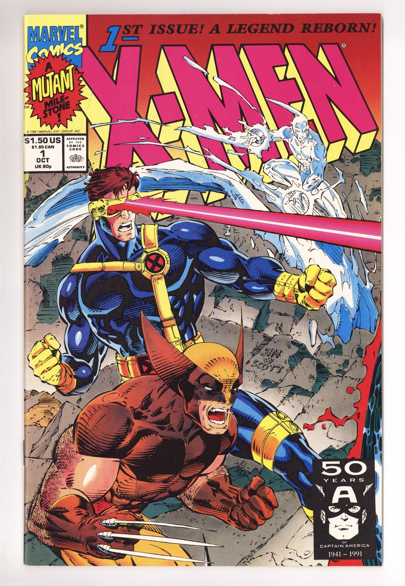 X-Men Vol 1 1 High Grade (1991) Wolverine 