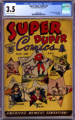 Super Duper Comics 3 CGC 3.5 (VG-) (1947) thumbnail