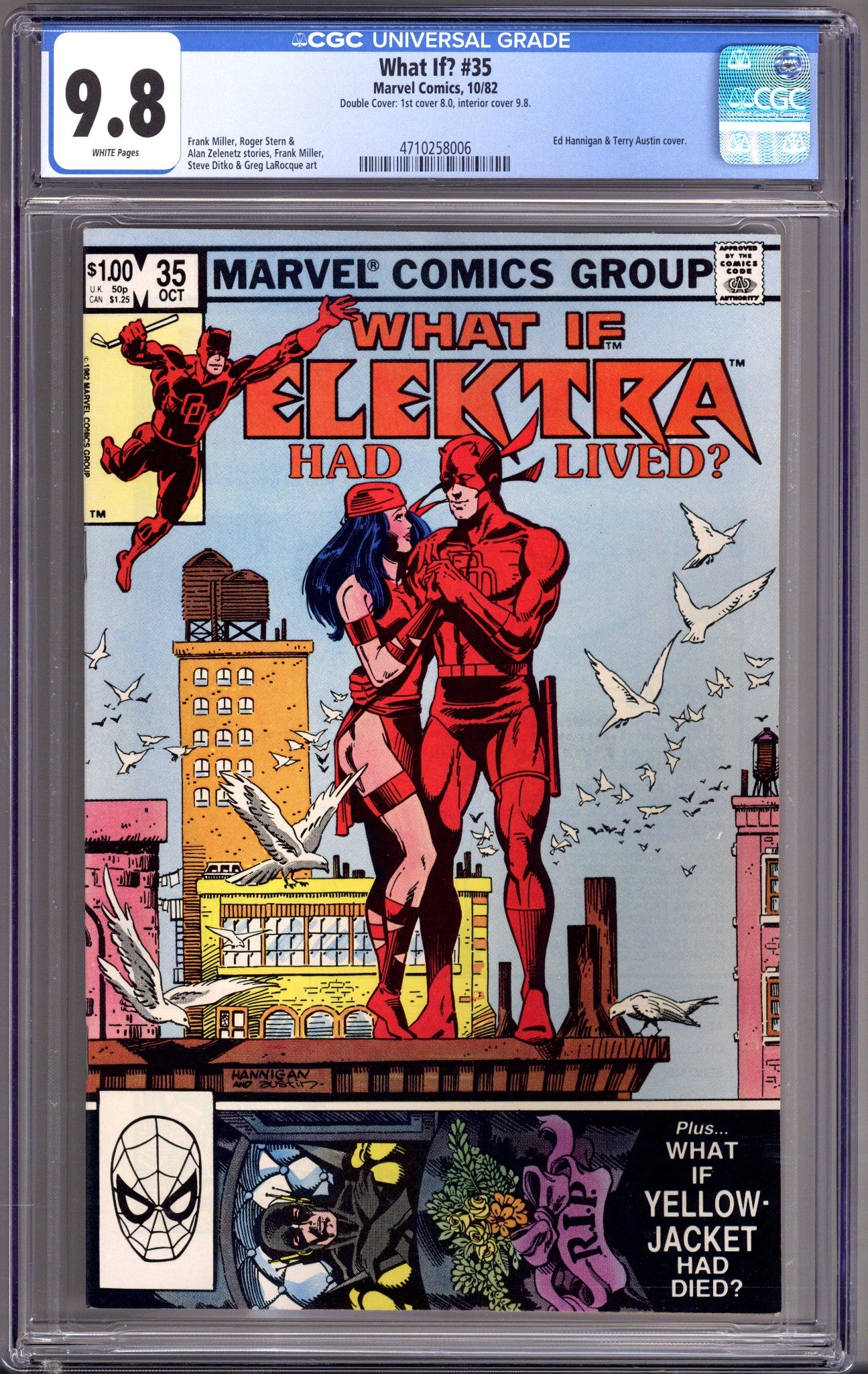 What If? Vol 1 35 CGC 9.8 (NM/M) Double Cover  (1982)        