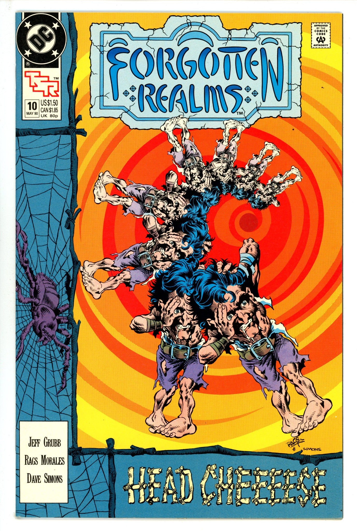 Forgotten Realms Comic Book 10 High Grade (1990) 